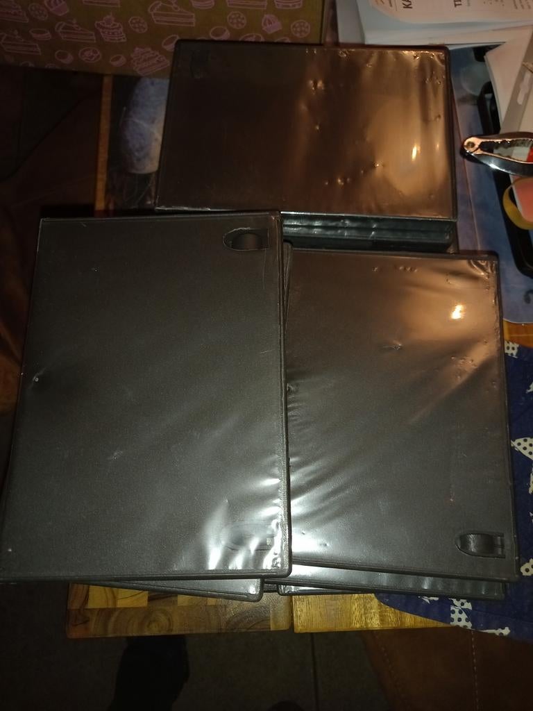 Lege dvd hoesjes, Cd's en Dvd's, Dvd's | Overige Dvd's, Alle leeftijden, Ophalen, Zo goed als nieuw