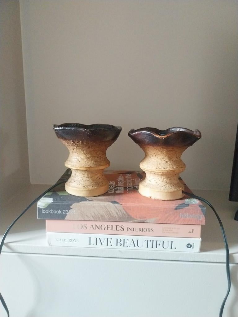 2 vintage west germany tafellampjes, Antiek en Kunst, Ophalen of Verzenden