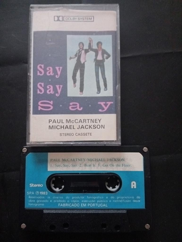 Paul McCartney & Michael Jackson - Say Say Say Cassette, Gebruikt, 1 bandje, Ophalen of Verzenden, Origineel