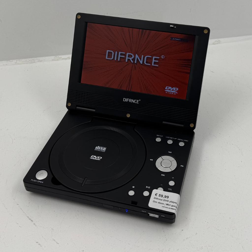 Difrnce DVD player pdvd7020 | In doos |, Dordrecht@usedproducts.nl, Toulonselaan 72, Ophalen of Verzenden, Zo goed als nieuw