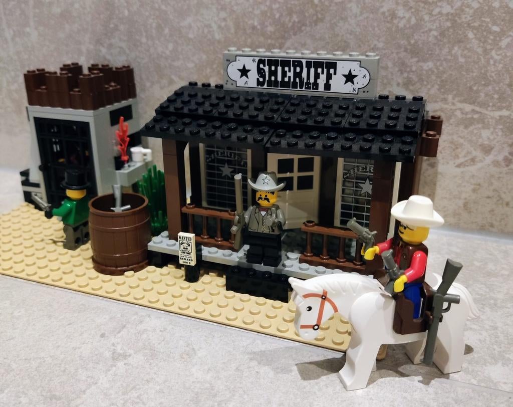 Lego Western Sheriff's Lock-Up 6755 - Complete Set, Ophalen of Verzenden, Zo goed als nieuw, Complete set, Lego