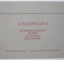 Complete zeefdrukset Zusjesproject (1991) – 4 werken, Antiek en Kunst, Kunst | Litho's en Zeefdrukken, Ophalen of Verzenden