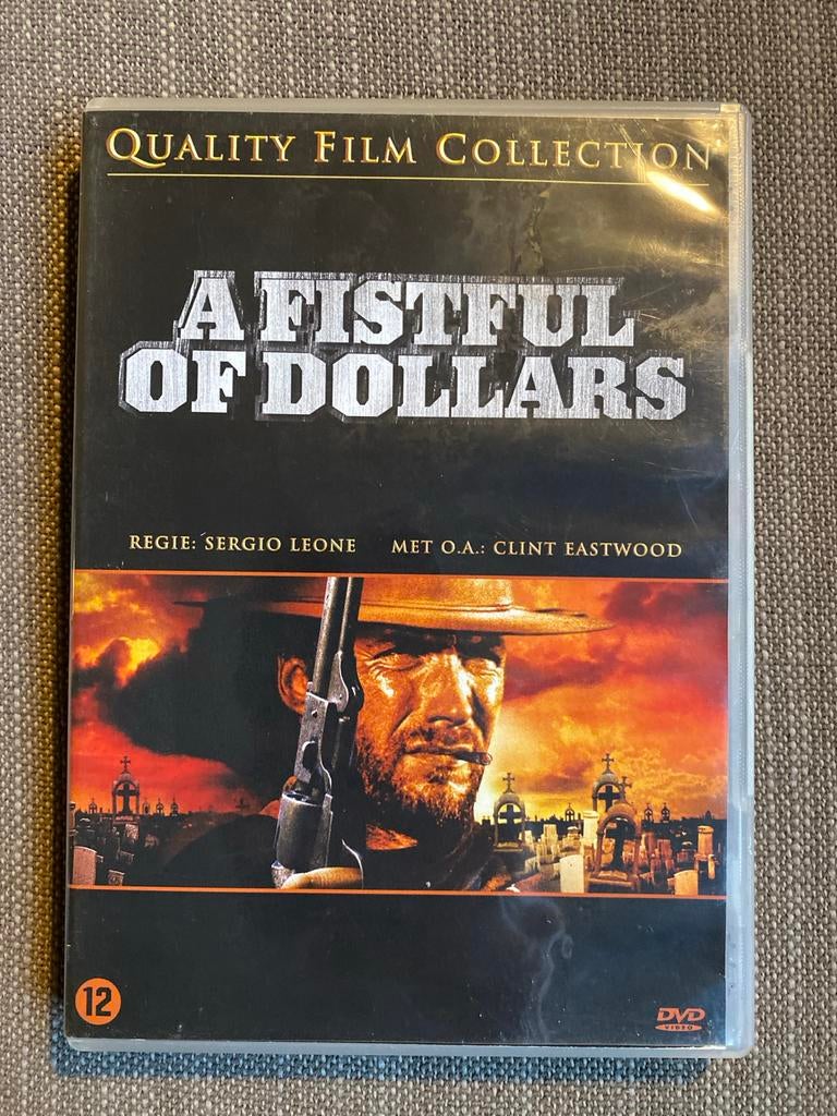 A Fistful of Dollars  - dvd Quality Film Collection, Cd's en Dvd's, Vanaf 12 jaar, Ophalen of Verzenden, Zo goed als nieuw, Italië