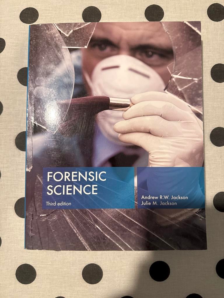 Boek Forensic Science, Ophalen of Verzenden, Beta