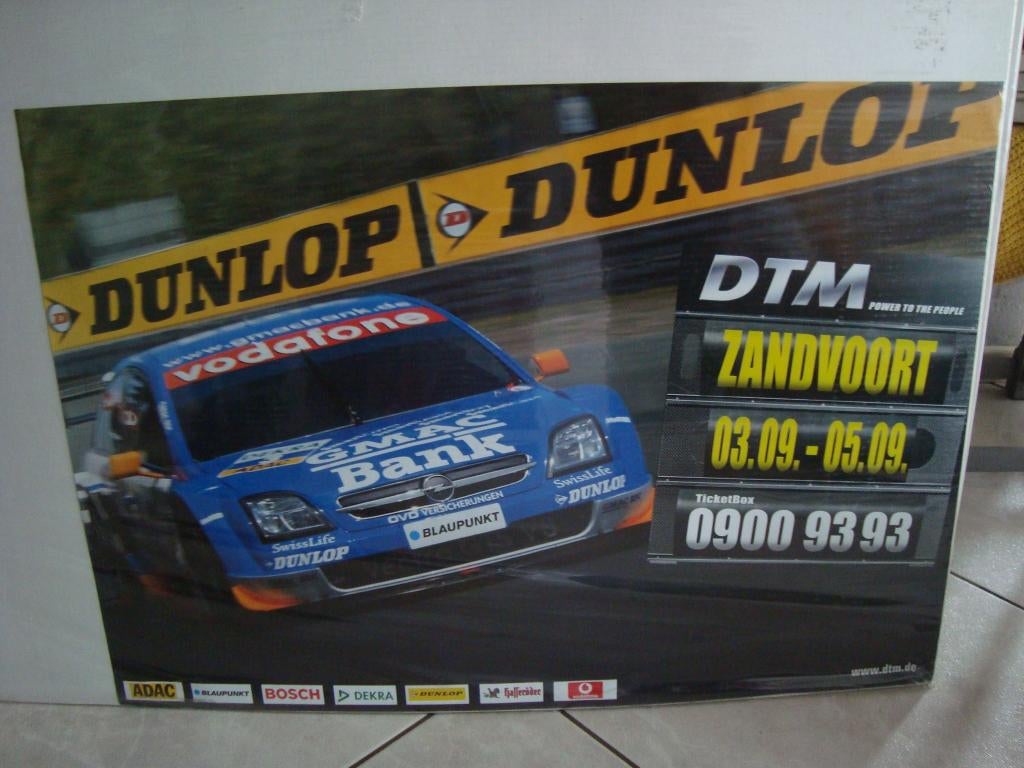 Poster italia a zandvoort nieuw 87-52 cm, Ophalen of Verzenden, Nieuw, Auto's