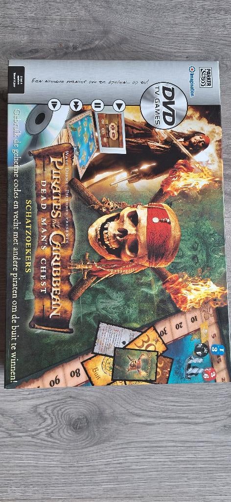 ,, Pirates of the caribban ,, DVD spel, Hobby en Vrije tijd, Gezelschapsspellen | Bordspellen, Ophalen of Verzenden, Nieuw, Parker