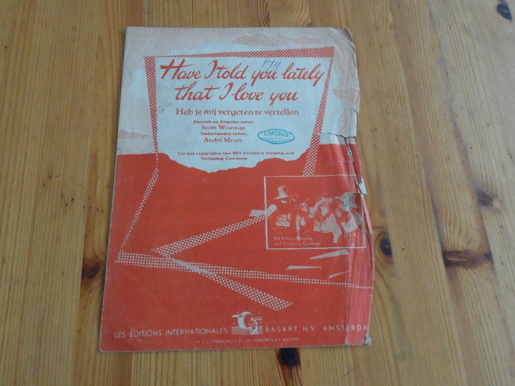 Have i told you lately that i love you - wiseman / meurs, Muziek en Instrumenten, Bladmuziek, Gebruikt, Gitaar, Ophalen of Verzenden