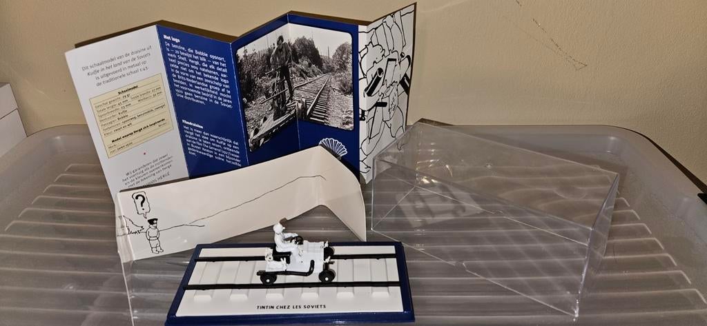 Kuifje in de Sovjet-Unie Draisine - Nieuwstaat, Ophalen of Verzenden, Nieuw