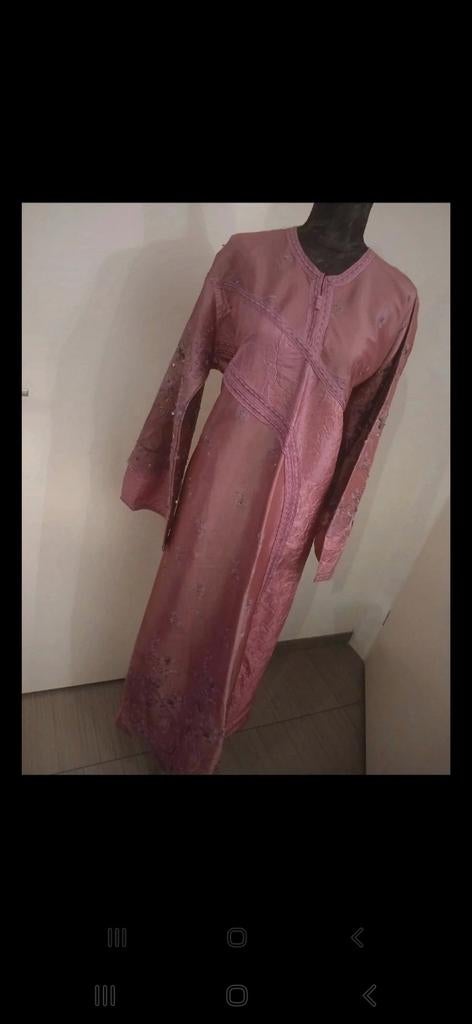 Kaftan jurk l xl, Ophalen, Overige typen, Zwart, Maat 46/48 (XL) of groter