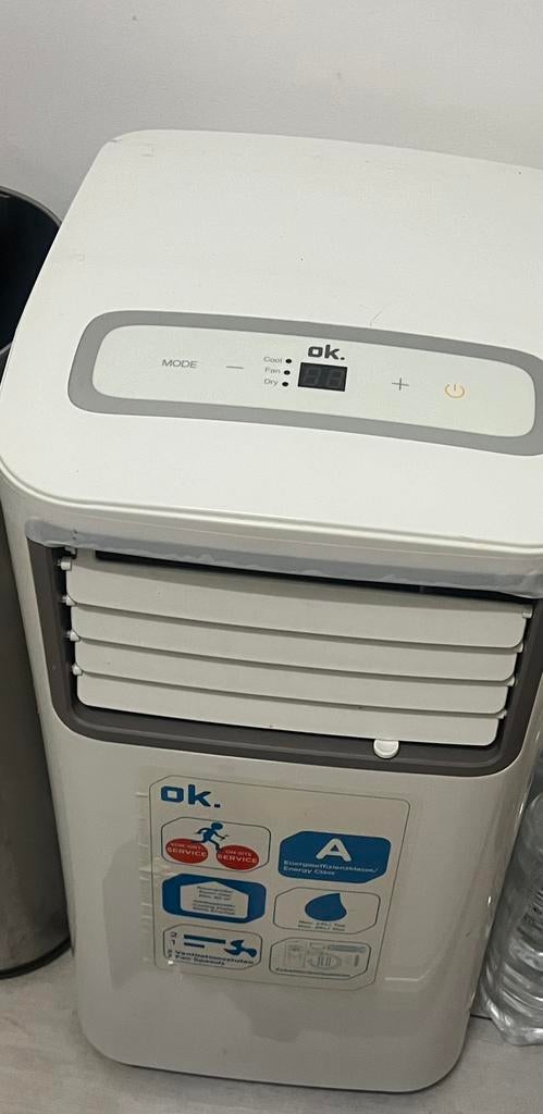 Airco OK, Witgoed en Apparatuur, Airco's, Minder dan 60 m³, 3 snelheden of meer, Ophalen of Verzenden, Zo goed als nieuw