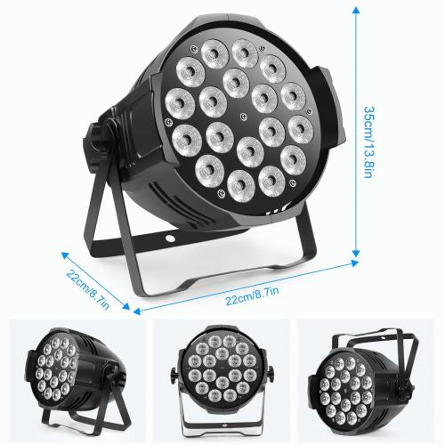 DJLicht 180W aluminium led par 18x10, Geluidgestuurd, ., Nieuw, Ophalen of Verzenden