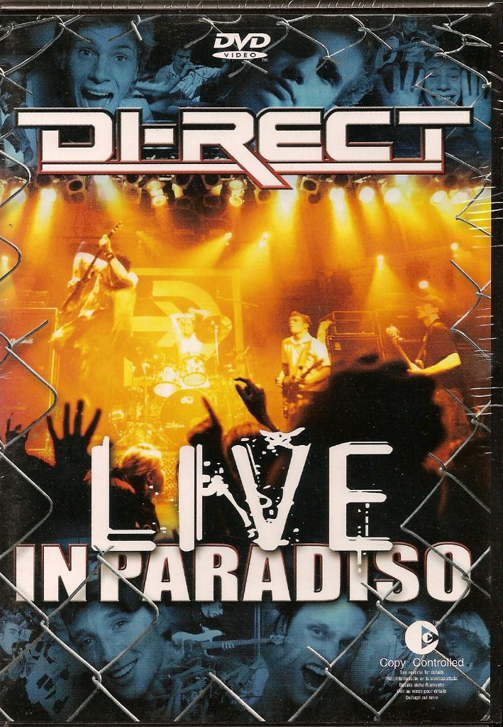 Di-rect - Live in Paradiso, Alle leeftijden, Ophalen of Verzenden, Nieuw in verpakking, Muziek en Concerten