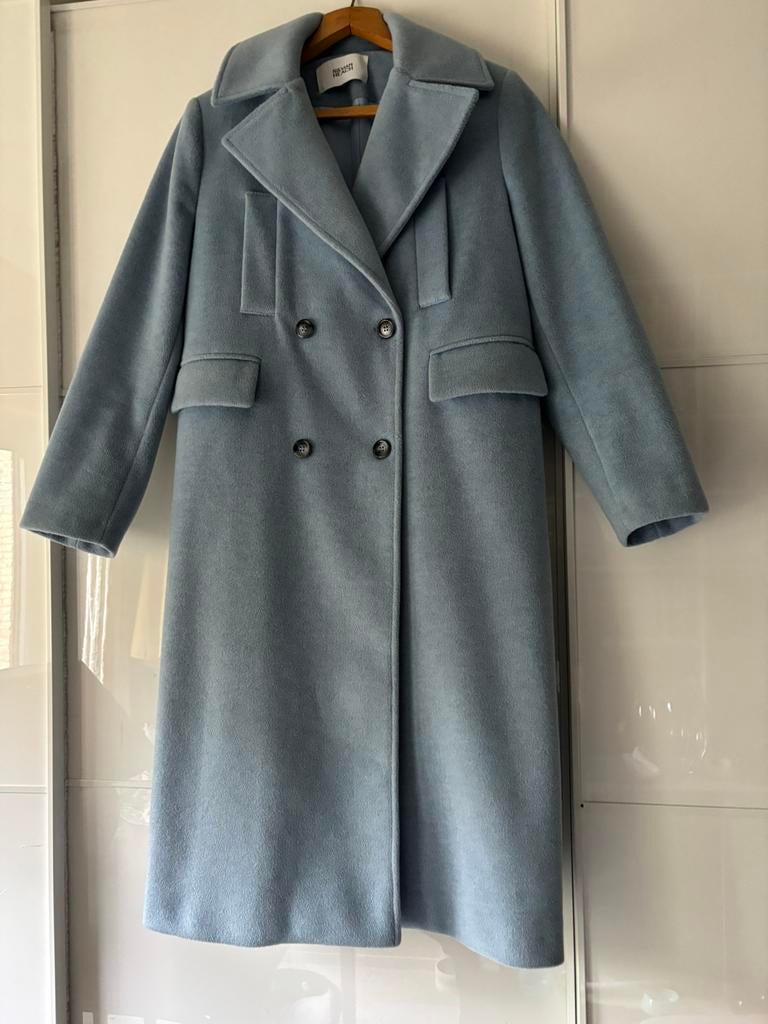 Prachtige blauwe jas mast 42, Ophalen of Verzenden, Zo goed als nieuw, Blauw