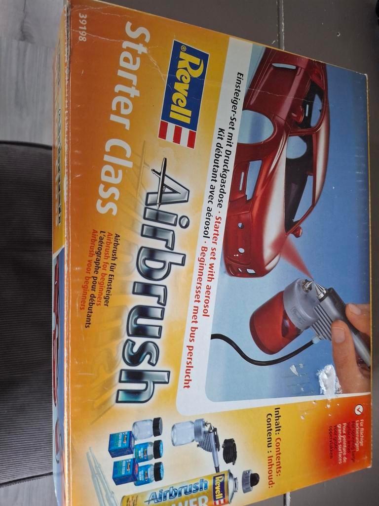 Revell Airbrush Starter Class 39198, Gebruikt, Revell, Ophalen of Verzenden, Groter dan 1:32