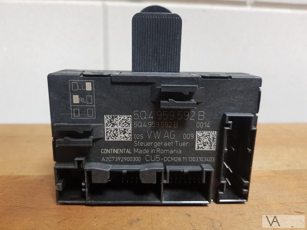 VW Seat Skoda centrale deurvergrendeling module 5q4959592b, Ophalen of Verzenden, Gebruikt, Volkswagen