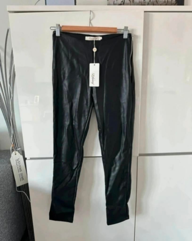 Kunstleren broek / legging NIEUW, Zwart, Nieuw, Ophalen of Verzenden, Maat 36 (S)