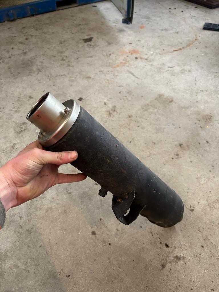 Uitlaat einddemper yamaha raptor 350, Ophalen of Verzenden, Gebruikt, Uitlaat