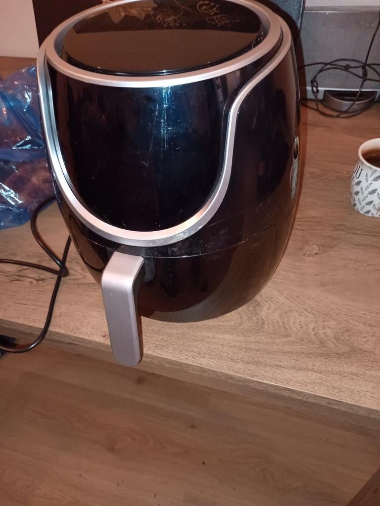Zwarte airfryer, Ophalen, Zo goed als nieuw, Airfryer