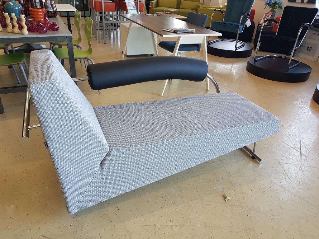 Chaise Longue  Karel Doorman (Design Rob Eckhardt  1970), Ophalen, Eenpersoons, 75 tot 100 cm, Zo goed als nieuw