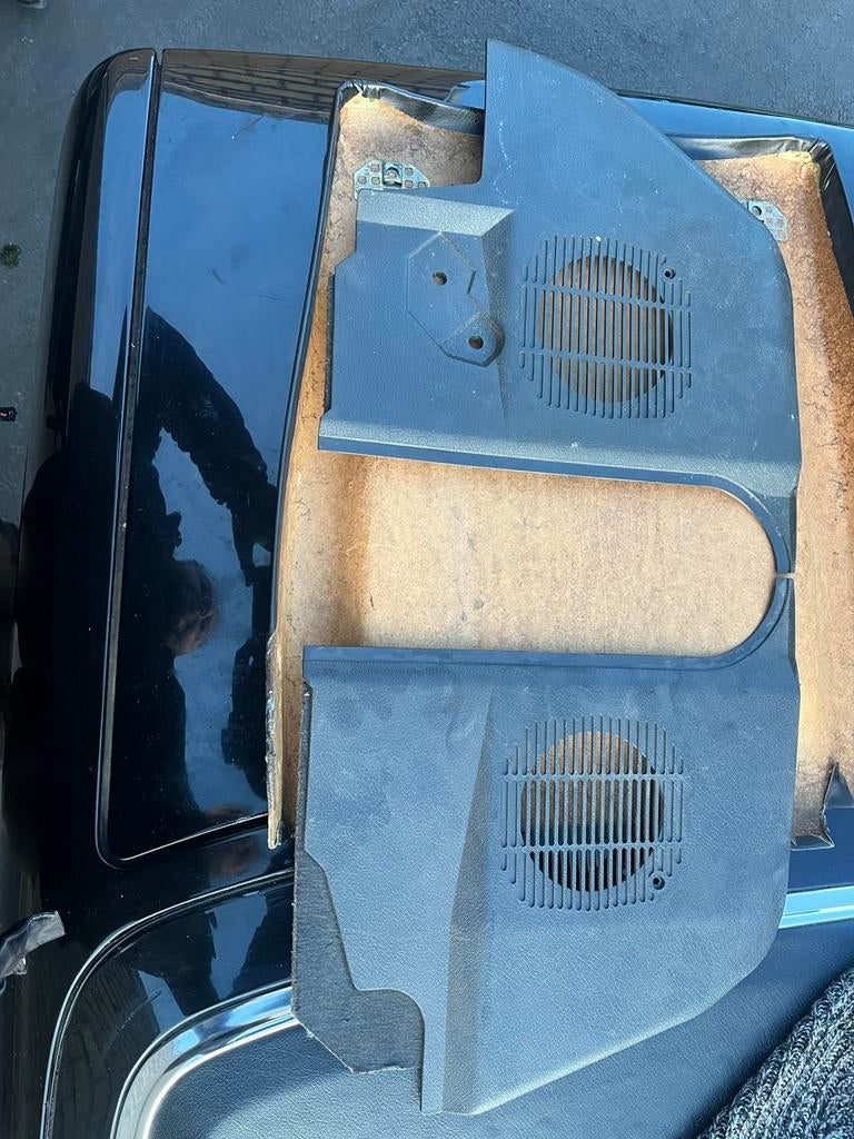 E30 setje originele Bmw E30 3-serie speaker afdekkapjes., Ophalen of Verzenden, Gebruikt, BMW
