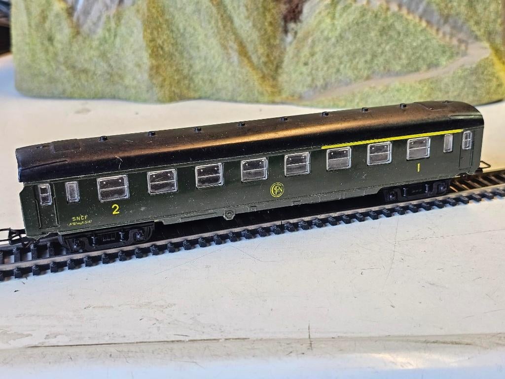 Modeltrein Ho jouef SNCF rijtuig, Gebruikt, Gelijkstroom, Jouef, Wagon