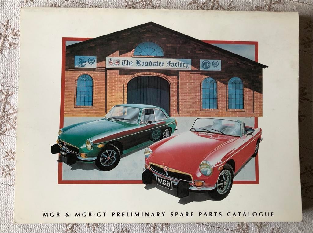 MGB & MGB-GT Onderdelen Catalogus, Ophalen of Verzenden, Gelezen, Catalogus