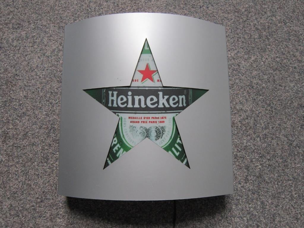 HEINEKEN BIER LICHTRECLAME, Ophalen, Zo goed als nieuw, Overige typen, Heineken