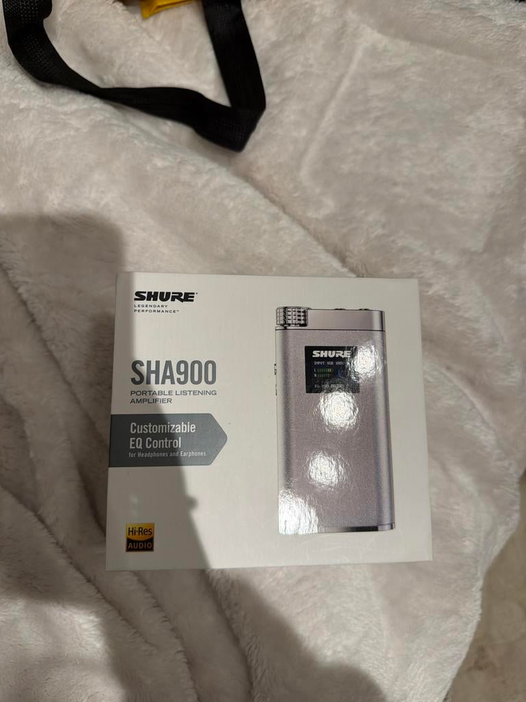 Shure SHA900 Portable Listening Amplifier - Nieuwstaat, Audio, Tv en Foto, Koptelefoons, Ophalen of Verzenden, Zo goed als nieuw