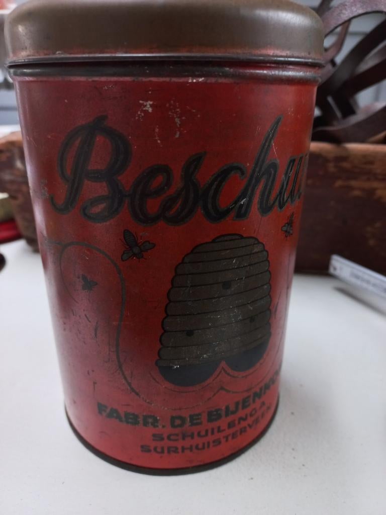 Oud Beschuitblik   Bijenkorf, Ophalen of Verzenden, Gebruikt, Overige