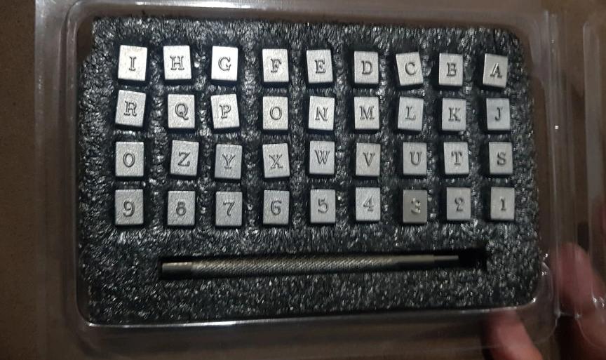 Letters En Cijfers Leerstempels Set / Leer Stempel Alfabet, Verzenden, Nieuw