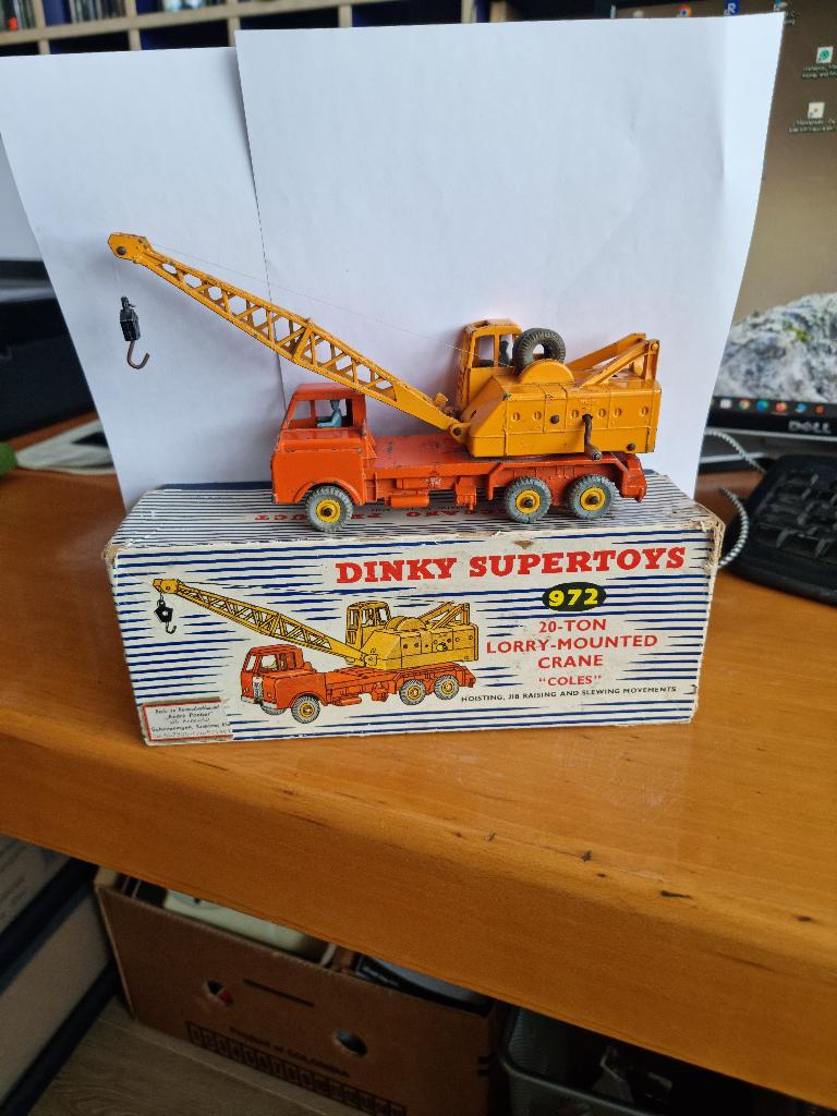 Dinky toys Hijskraan, Ophalen, Gebruikt, Auto, Dinky Toys