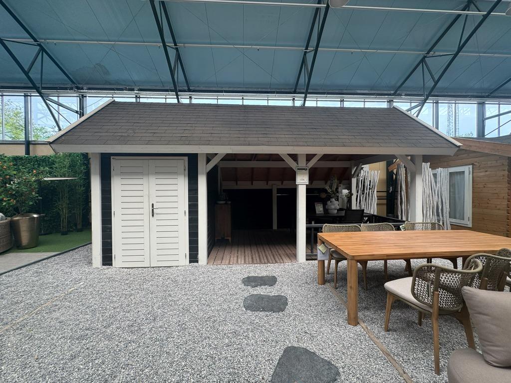 Showmodel Tuinhuis Lugarde | Maatwerk - OP = OP, Tuin en Terras, Tuinhuizen, Ophalen, 200 tot 400 cm, Tuinhuis, Zo goed als nieuw