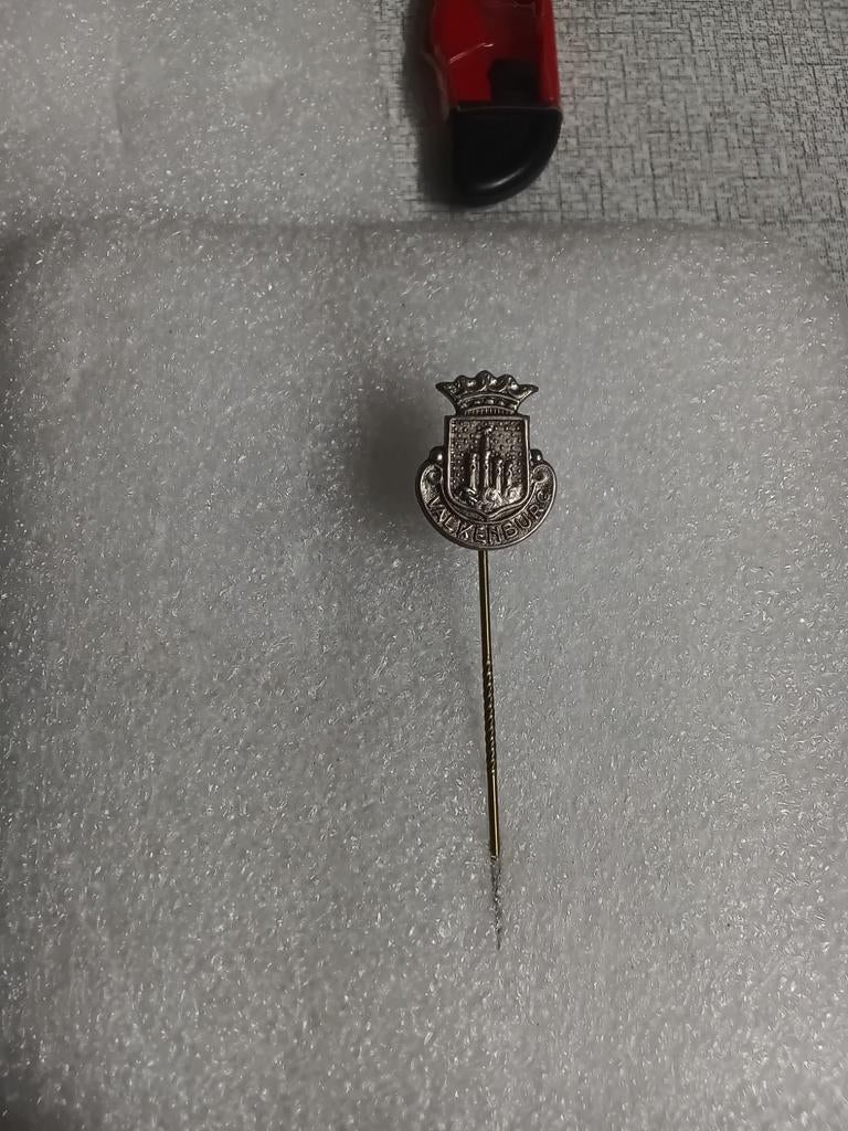 Speldje van het Wapen van Valkenburg., Verzamelen, Speldjes, Pins en Buttons, Ophalen of Verzenden, Zo goed als nieuw