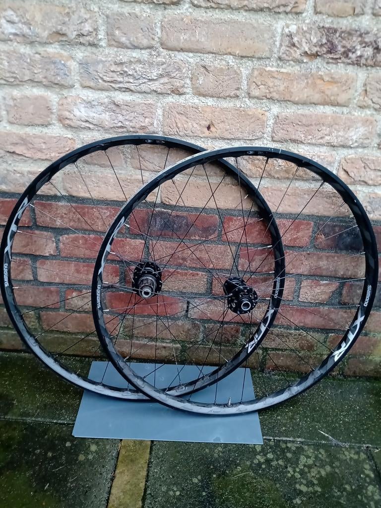 Shimano XTR carbon wielset boost, Ophalen of Verzenden, Gebruikt, Wiel, Shimano