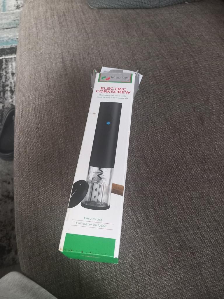 Elektrische Kurkentrekker - Gemakkelijk Wijn Openen!, Huis en Inrichting, Keuken | Keukenbenodigdheden, Nieuw, Ophalen of Verzenden