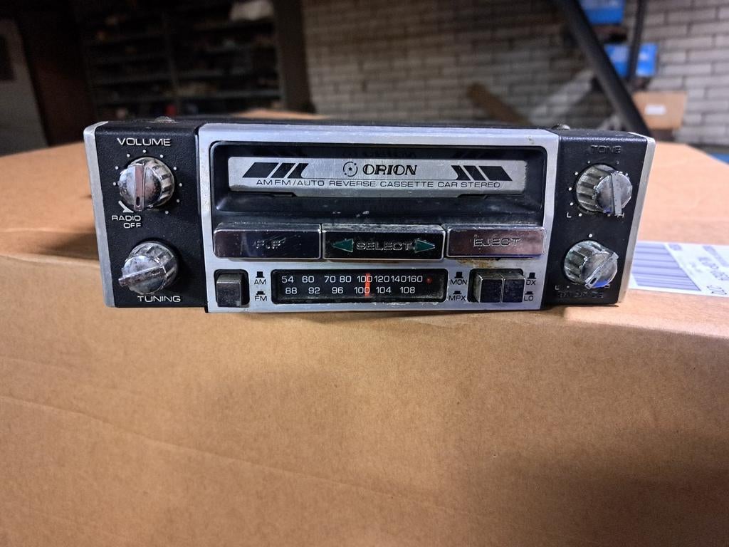 Oldtimer autoradio Orion, Auto diversen, Autoradio's, Gebruikt, Ophalen