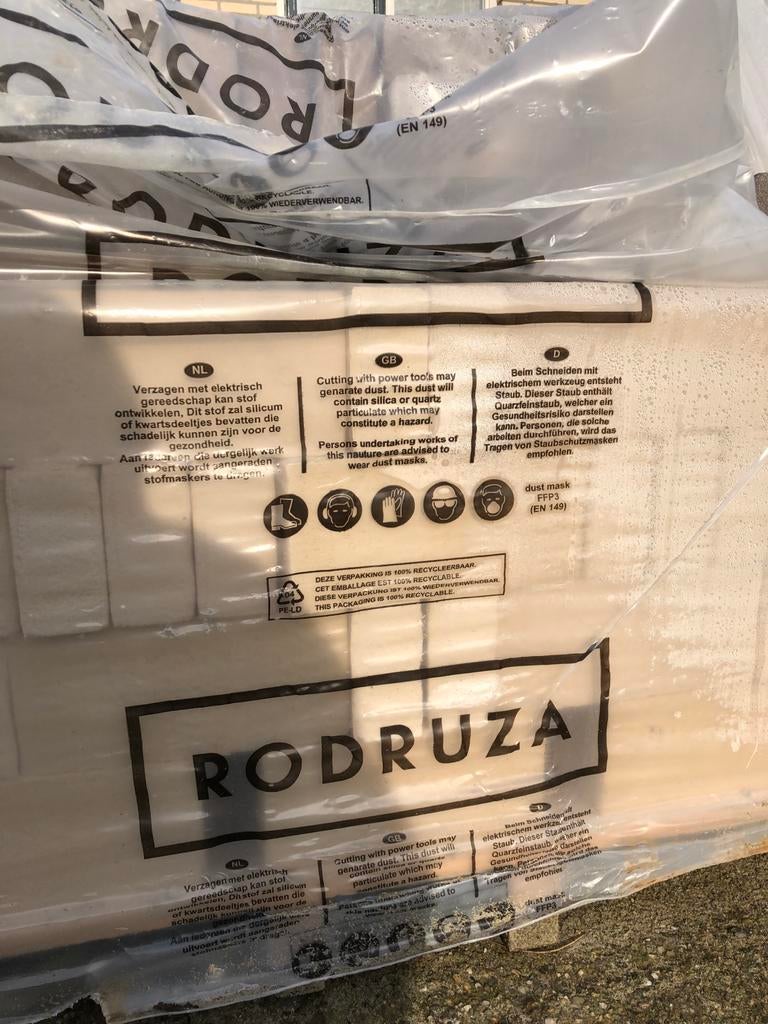 Witte Rodruza bakstenen, Ophalen of Verzenden, Bakstenen