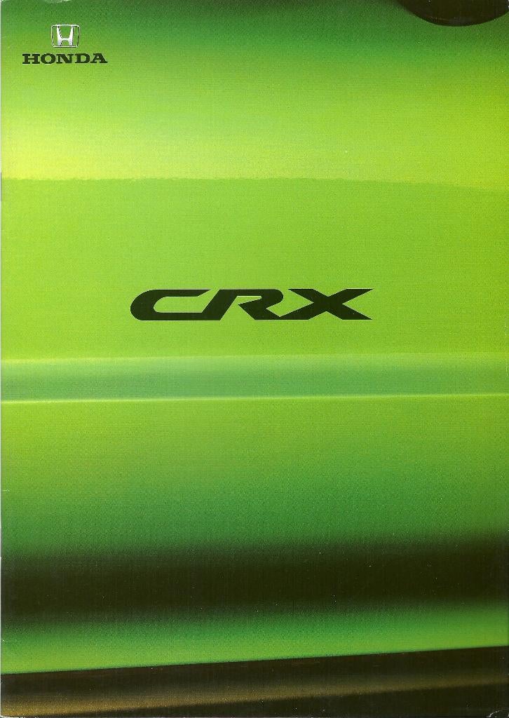 Honda CRX folder, Ophalen of Verzenden, Zo goed als nieuw, Honda
