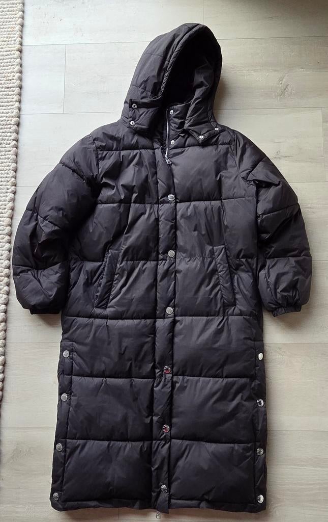 Nikkie Puffer Jas Zwart Maat 40, Kleding | Dames, Jassen | Winter, Zo goed als nieuw, Zwart, Ophalen of Verzenden