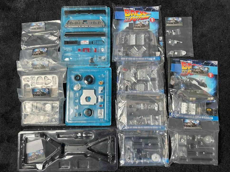 Eaglemoss Back to the Future Delorean - 15 Onderdelen, Auto, Groter dan 1:32, Zo goed als nieuw, Ophalen