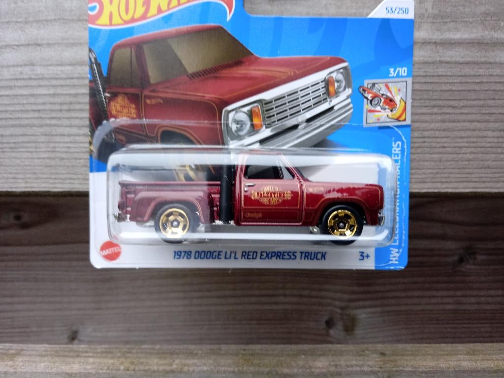 Dodge Li'L Red Express '78 Hotwheels, Ophalen, Nieuw, Auto