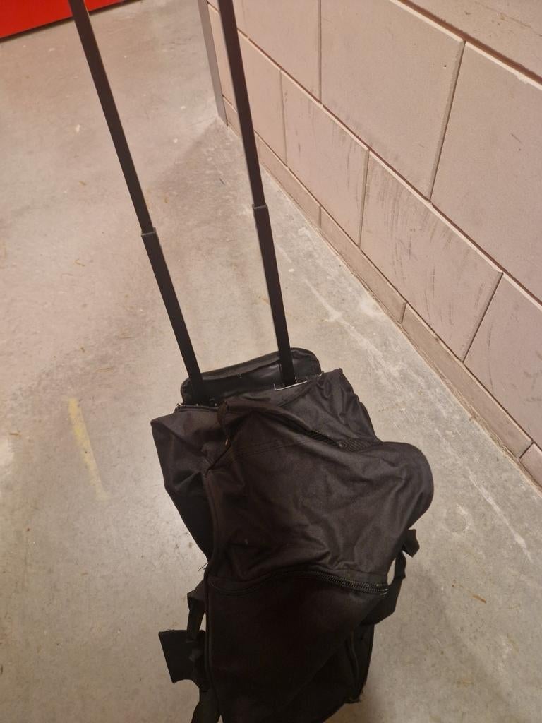 Leonardo trolley / reistas op wielen - handbaggage, Ophalen, 50 tot 60 cm, Hard kunststof, Zo goed als nieuw