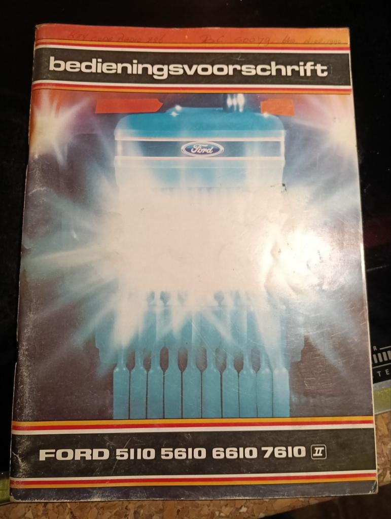 Ford 5110-7610 II Bedieningsvoorschrift, Ophalen of Verzenden