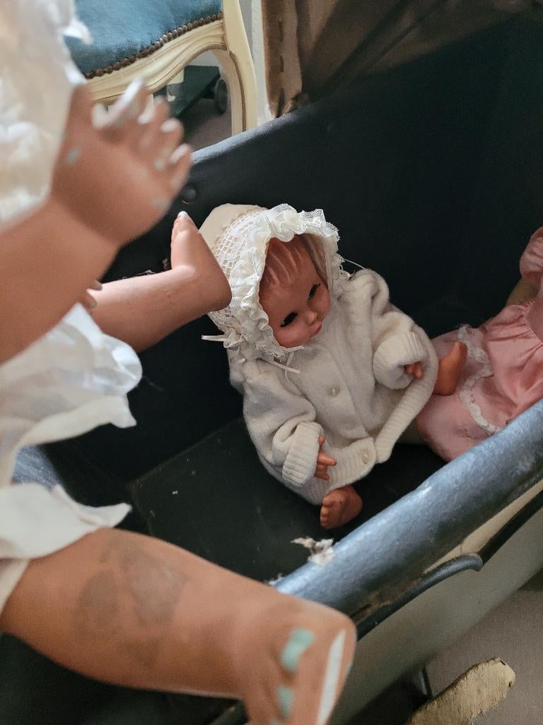 Zeer oude pop, Verzamelen, Poppen, Heikant 21 Kaatsheuvel, Gebruikt, Belle Vieille Brocante, Ophalen of Verzenden