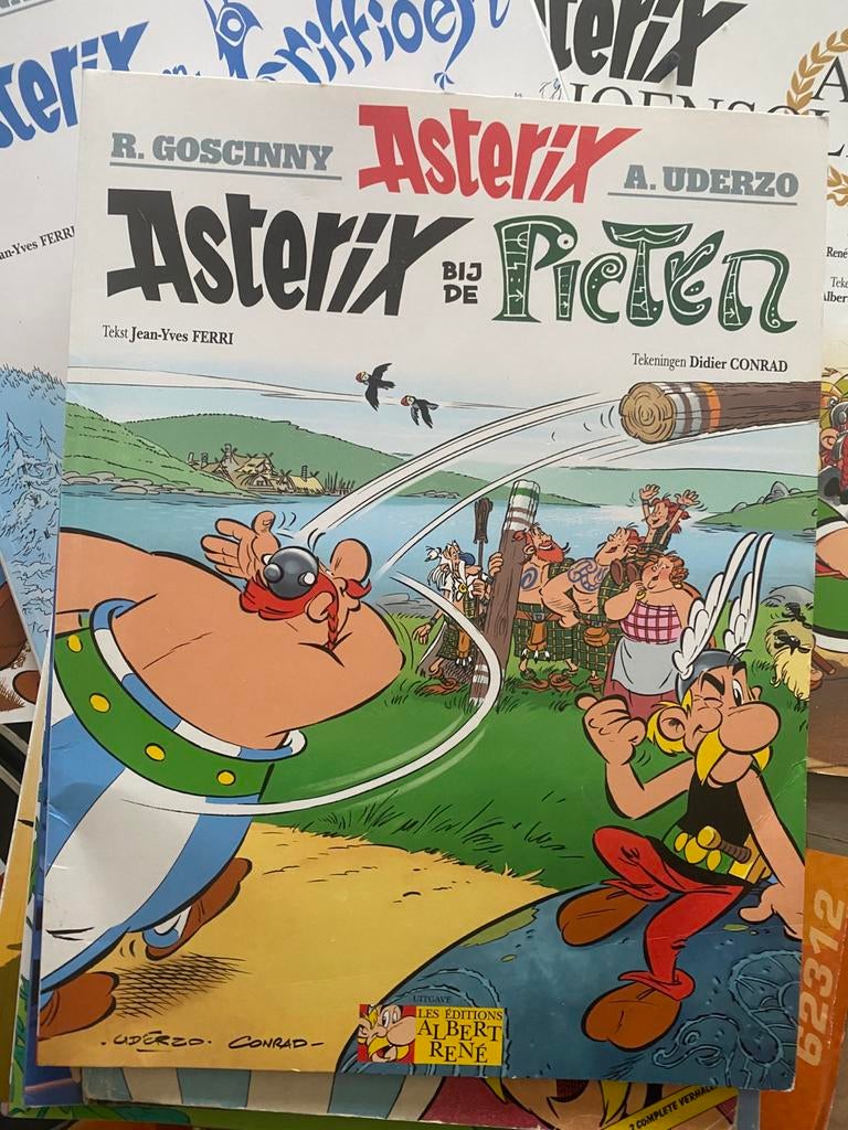 Asterix strip en de picten, Ophalen of Verzenden