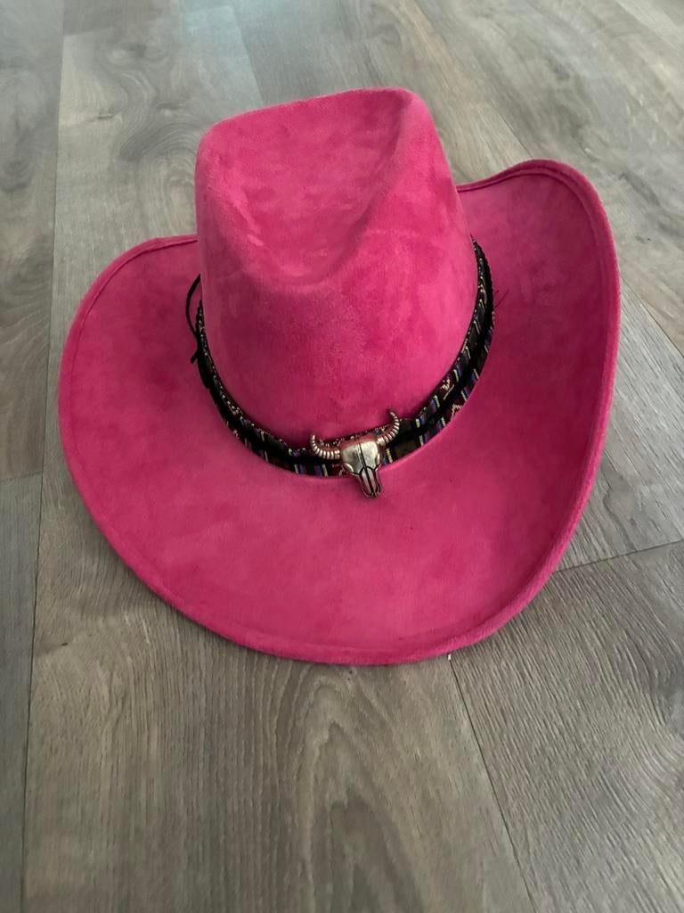 Mooie cowboyhoed, Ophalen of Verzenden, Zo goed als nieuw, One size fits all, Hoed