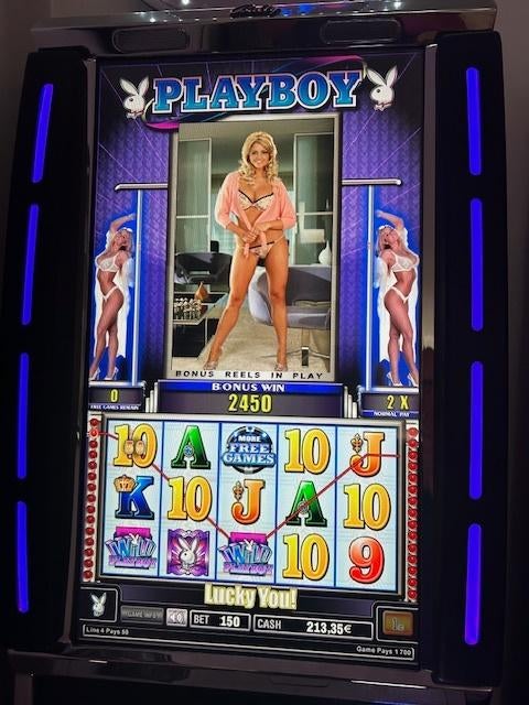 Bally V32 casino Machine Playboy, Verzamelen, Euro, Ophalen, Zo goed als nieuw, Met sleutels
