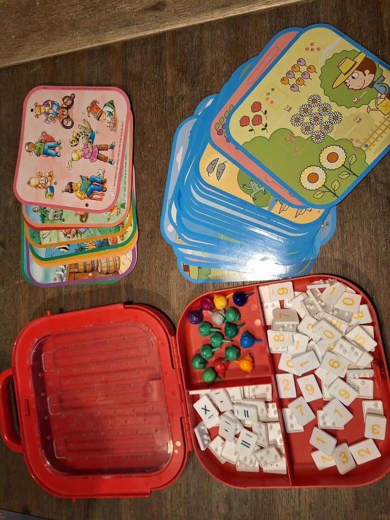 Jumbo koffer rekenen, Ophalen of Verzenden, Zo goed als nieuw, Rekenen