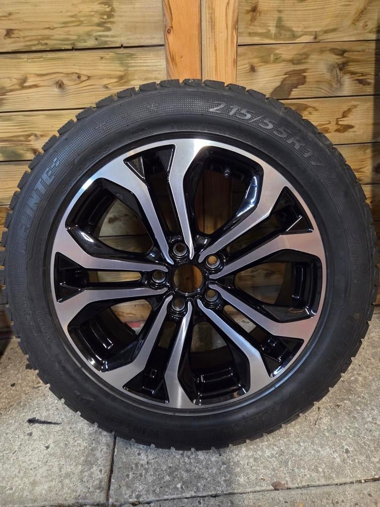 Velgenset ford puma  winterset, Ophalen, 215 mm, Banden en Velgen, 17 inch