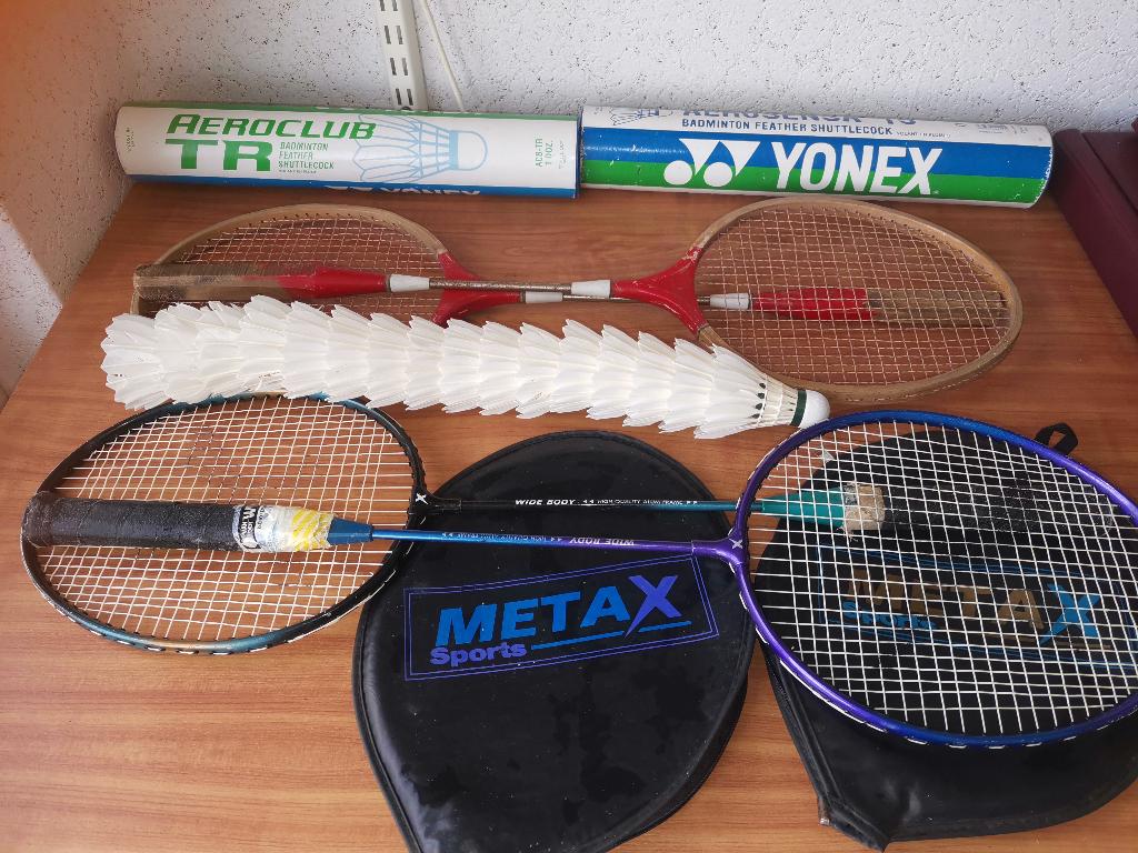 badmintonset, Ophalen, Gebruikt, Racket(s)